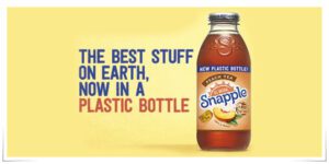 R & D / Leverage  colabora en el nuevo envase de la bebida Snapple