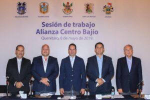 Refuerzan gobernadores alianza de Centro-Bajío-Occidente