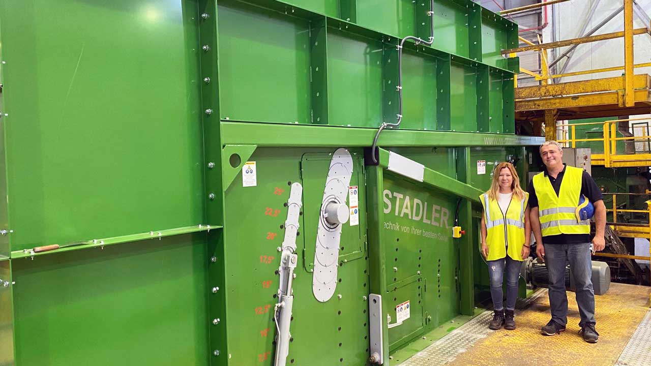 Separador balístico: pioneros en plantas de reciclaje 