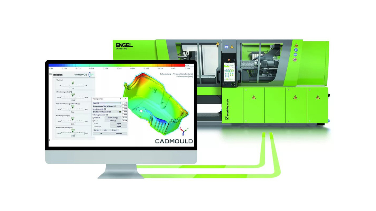 ENGEL amplía su interfaz de datos sim link para incluir CADMOULD