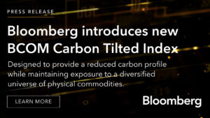 Bloomberg lanza su nuevo índice de commodities: Bloomberg Commodity Carbon Tilted Index,