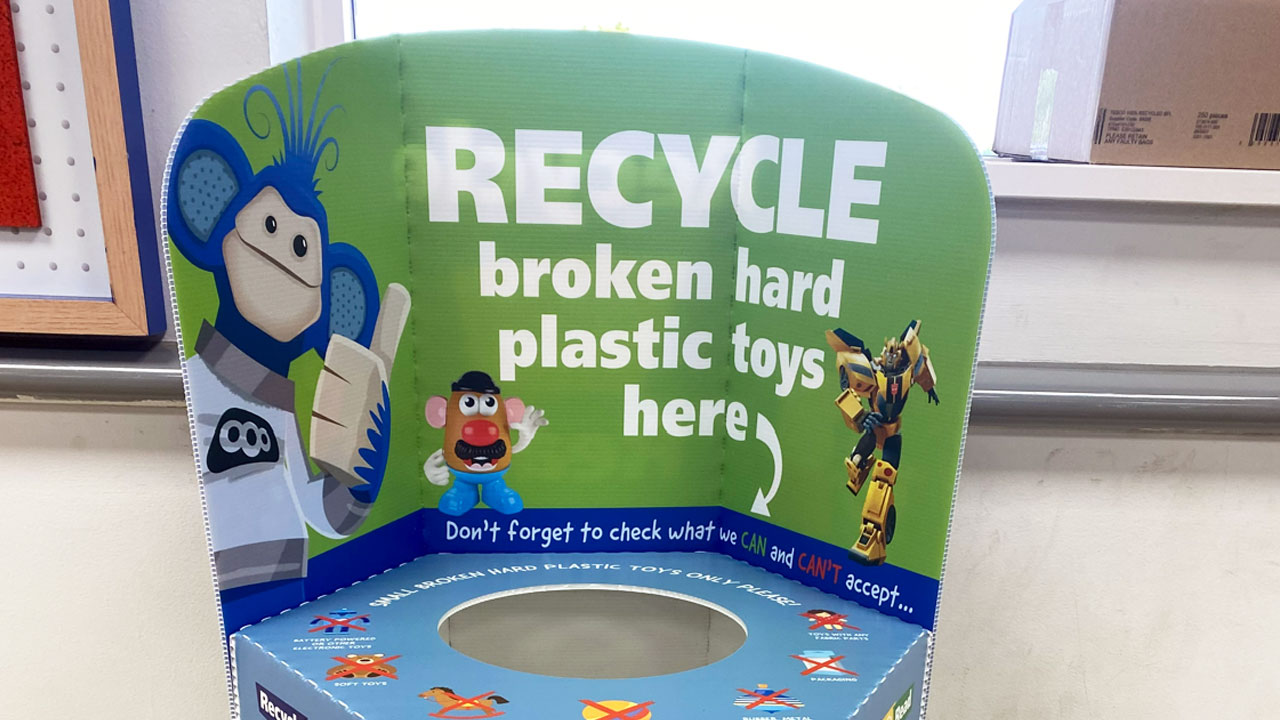 Tesco y Hasbro se unen para impulsar el reciclaje de juguetes de plástico ♻️