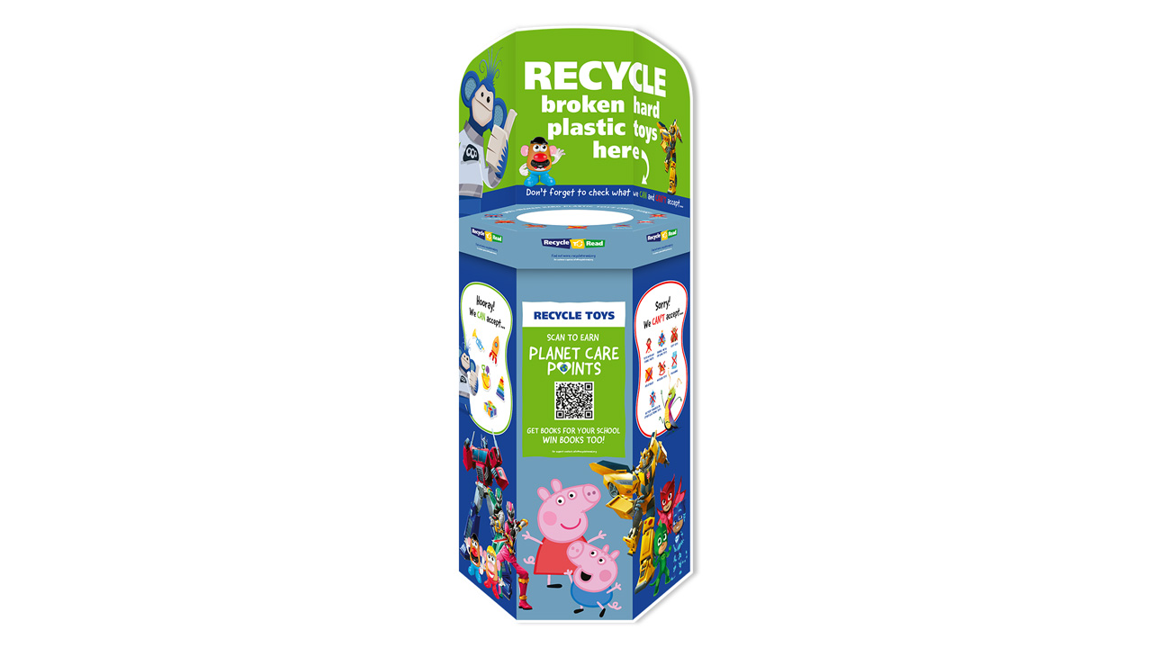 Tesco y Hasbro se unen para impulsar el reciclaje de juguetes de plástico
