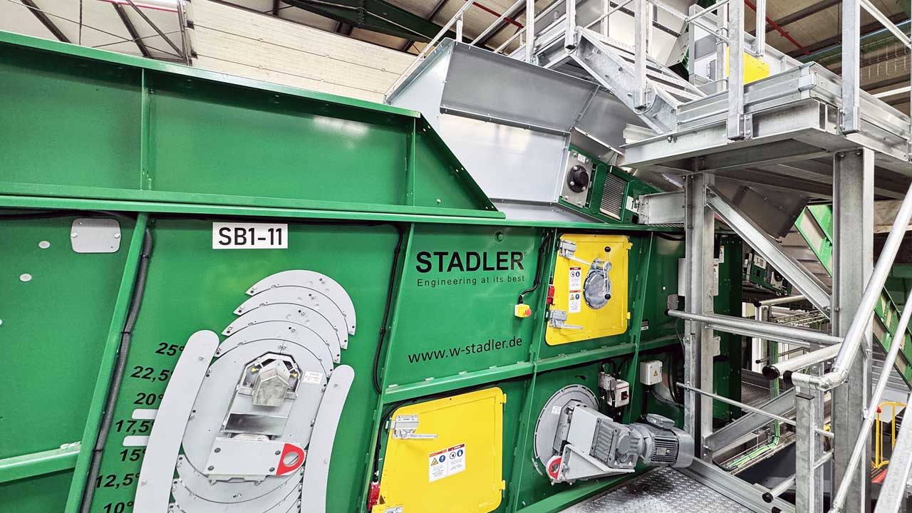 STADLER diseña e instala la nueva planta de envases ligeros de Valorsul en Portugal