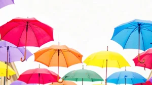 La fascinante historia de los paraguas: desde sus primeros días hasta hoy
