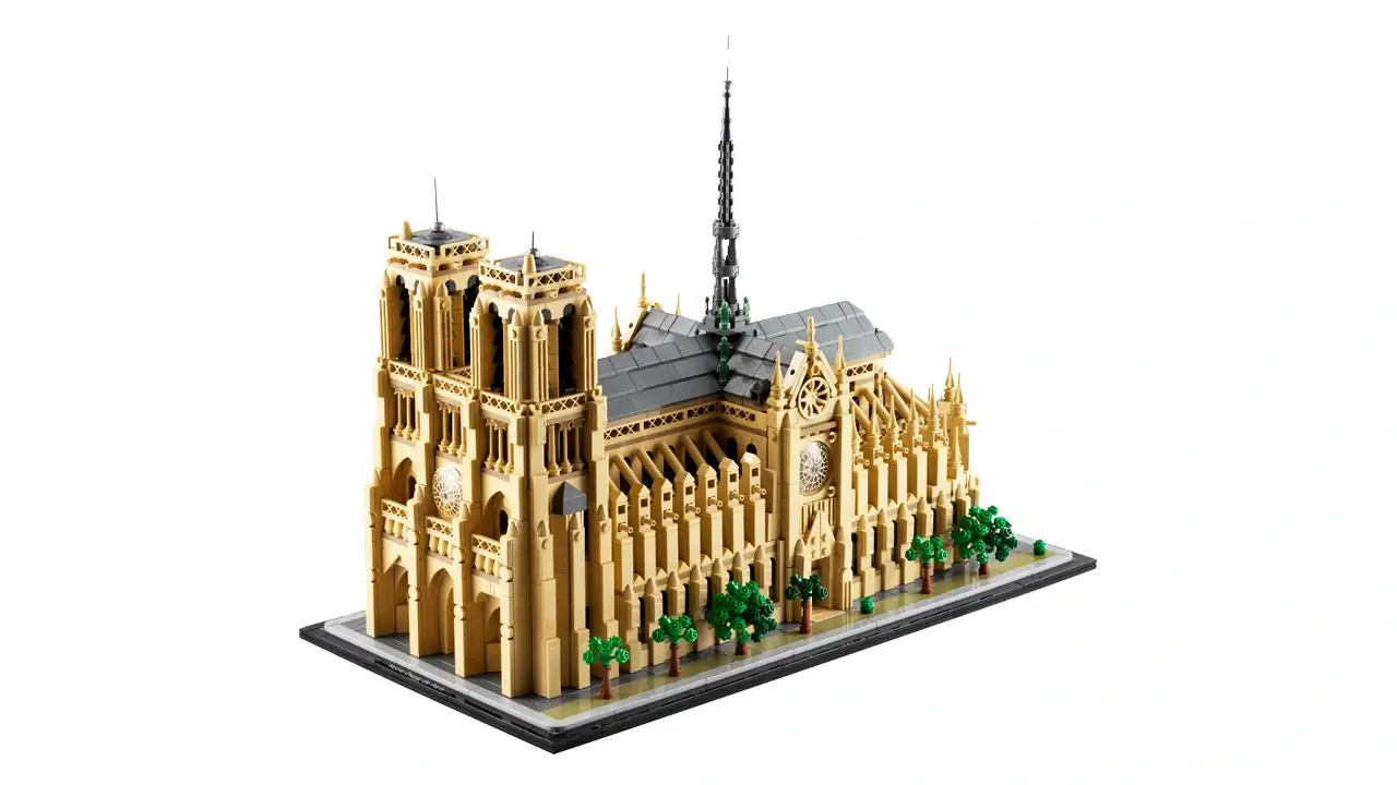 La catedral de Notre Dame revive en Lego