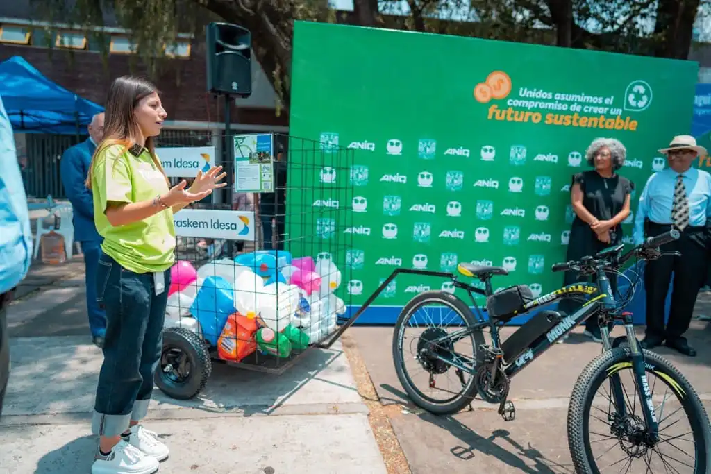 ANIPAC y Braskem Idesa fomentan el reciclaje de plásticos con “Pedaleando Hacia la Sustentabilidad”