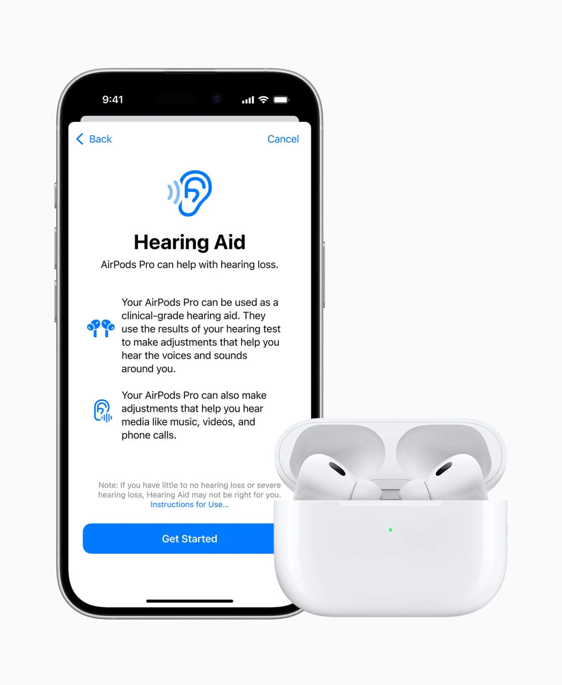 Apple convertirá sus AirPods de plástico en un dispositivo médico de venta libre