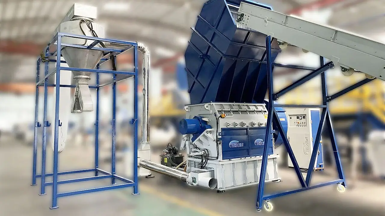 5 tipos de granuladores de plástico que debes conocer