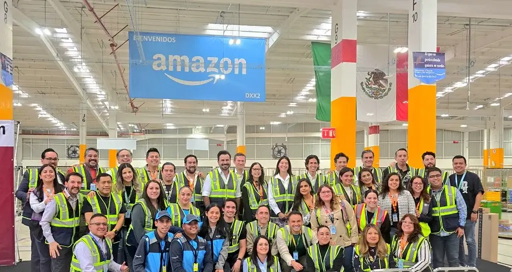 Amazon inaugura nuevo centro logístico "DXX2 en Coyacán