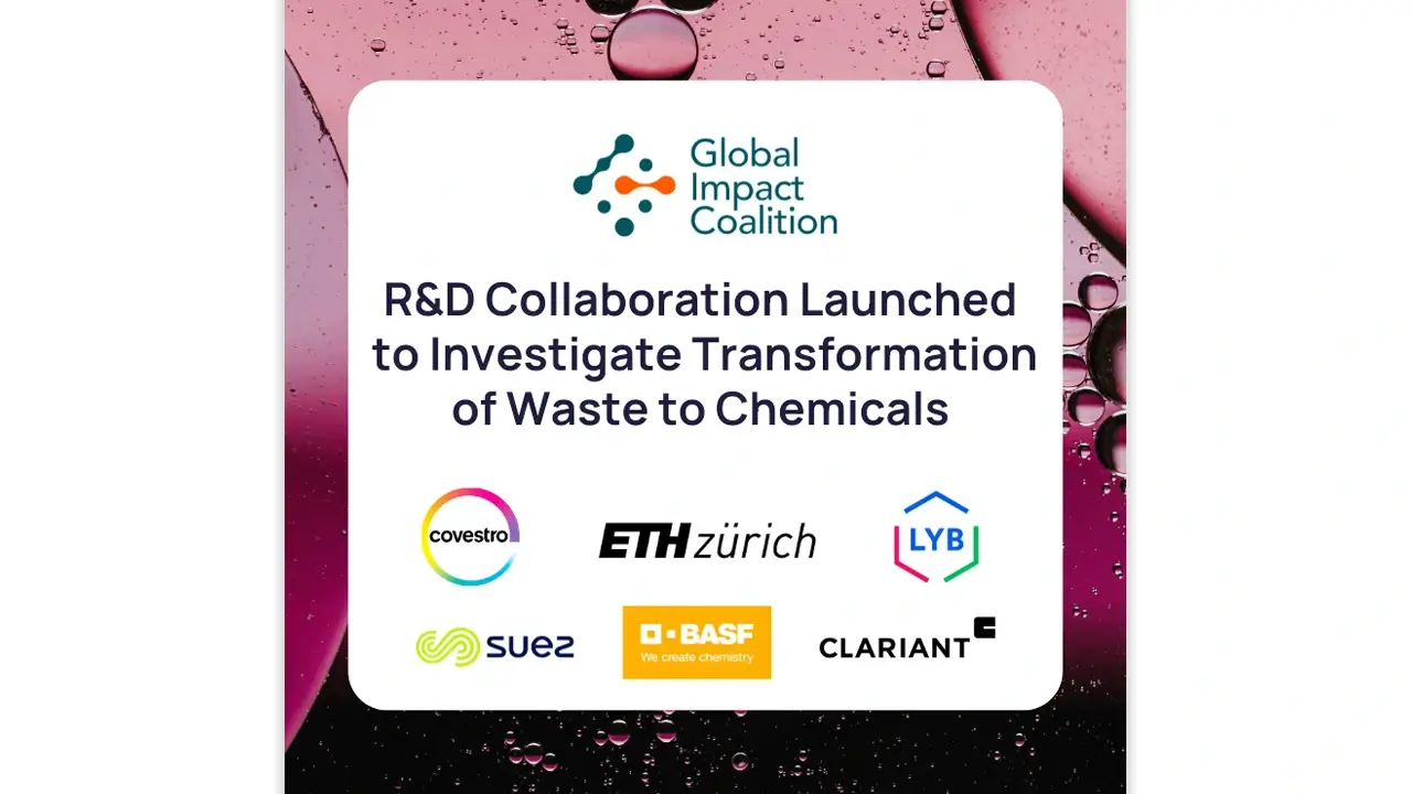 LYB, BASF, Covestro, Clariant y Suez se unen a ETH Zurich en la gasificación de plásticos
