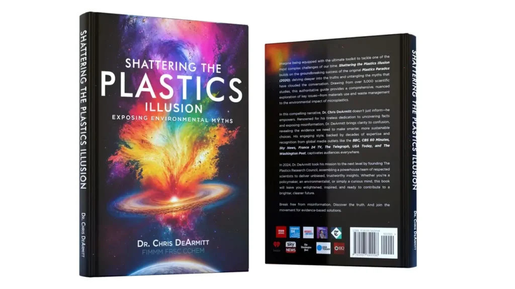 Chris DeArmitt rompe los mitos sobre los plásticos en su nuevo libro Shattering the Plastics Illusion