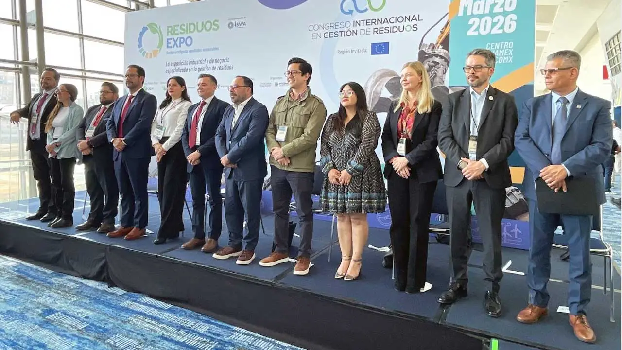 Residuos Expo 2026 abre en Ciudad de México con meta histórica: transformar 50% de los desechos en seis años