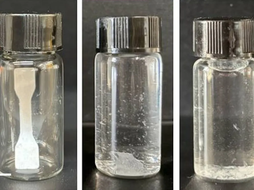 Plásticos vivos: China crea material con bacterias que se autodegrada en seis días