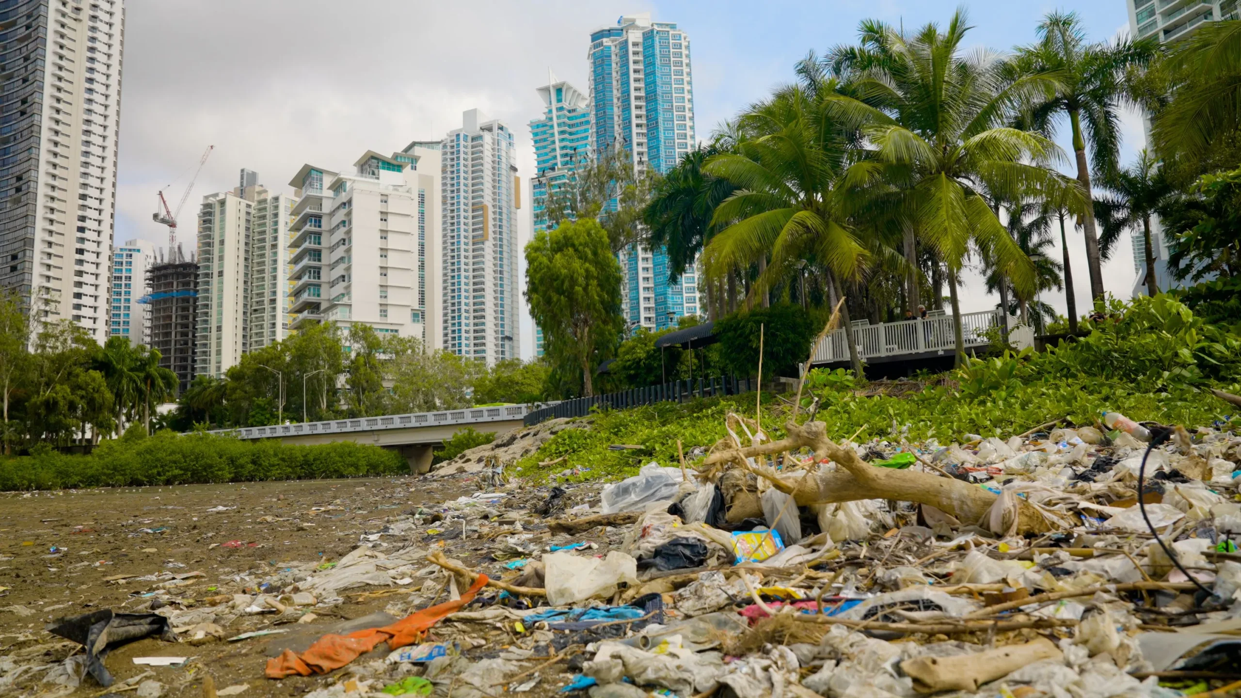 Kia y The Ocean Cleanup frenan residuos plásticos en los ríos de Panamá